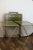 Mid-Century Green and Gold English Regency Design 1960s Tray Tables With Rolling Stand For Sale - Image 17 of 17