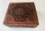 Hand-Carved Mahogany Box, 1950s For Sale - Image 10 of 12
