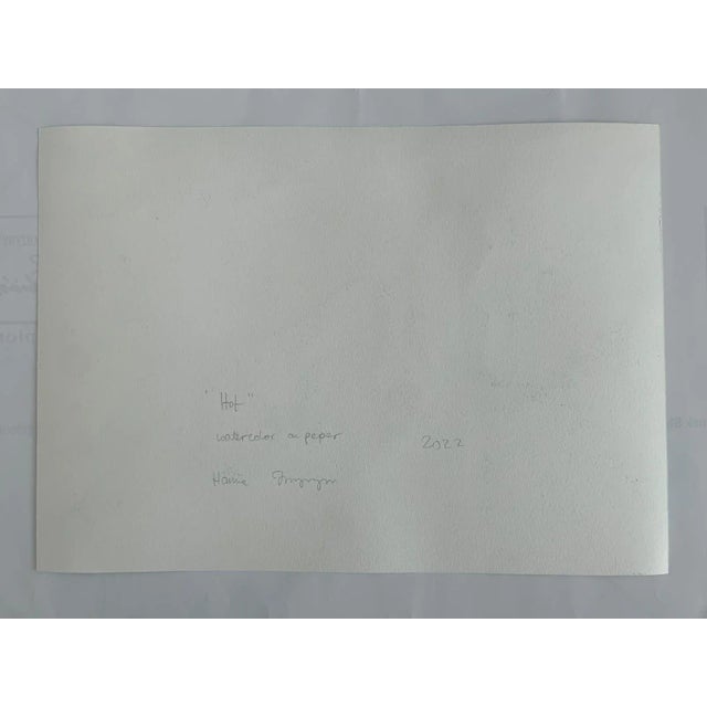 Hanna Ilczyszyn, Hot, Watercolour, 2022 For Sale - Image 3 of 6