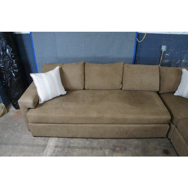 Vanguard Furniture Michael Weiss Ferriday Modern Right Facing Sectional Sofa For Sale - Image 6 of 13