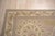 Gray 9x12 Vintage Aubusson Flat Weave Wool Rug, Lilac Grey Fern and Vine Stripe For Sale - Image 8 of 16