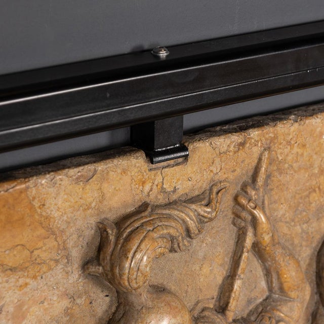 Italian Artist, Plaque of George Slaying the Dragon, 1870, Marble For Sale - Image 14 of 17