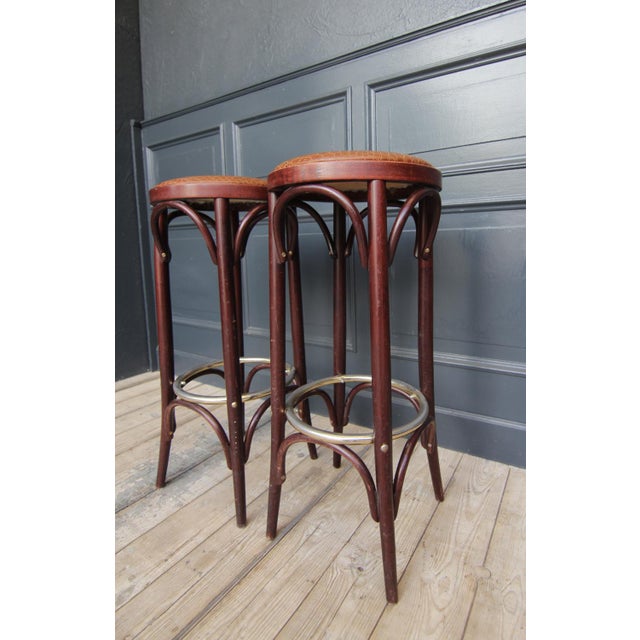 1980s Set of Vintage Bar Stools, 1970s For Sale - Image 5 of 17