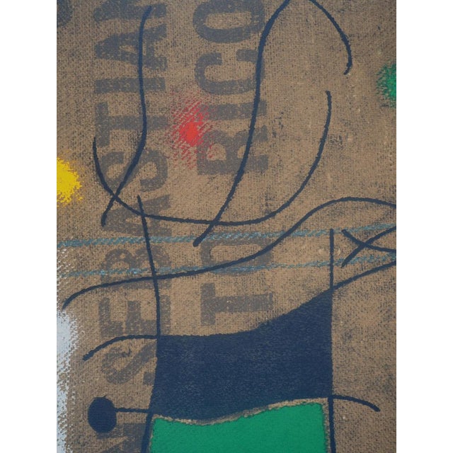 Joan Miro, L'acrobate, Lithograph For Sale - Image 3 of 5