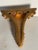 Vintage Ceramic Achantus Wall Bracket Painted Gold For Sale - Image 4 of 4