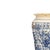 Earthenware - Spanish earthenware mango - 18th century. Spanish; 18th/19th century; decoration in shades of blue with...