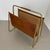 Brass and Leather Model 274 Magazine Holder from Carl Auböck, Austria, 1950s For Sale - Image 6 of 18