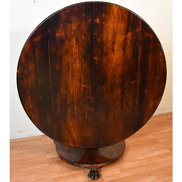 We are pleased to offer this magnificent Antique English Victorian Tilt-top table/ Center table, from the 1840s. This...