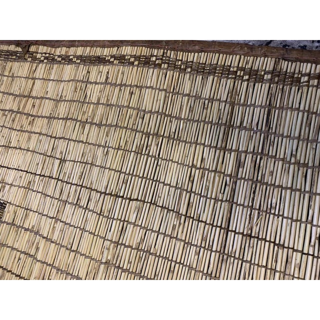 Mauritanian Tuareg Rug in Plant Fibers and Leather, 1990s For Sale - Image 9 of 10