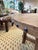 Stickley Late 20th Century Stickley Mission Oak Leather Top Round Table For Sale - Image 4 of 10
