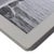 Contemporary Nappa Leather Photo Frame, Gray & Sage- 5" x 7" For Sale - Image 3 of 5