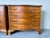 1970s Pair of Vintage Hathaway’s Mahogany Serpentine Front Chest of Drawers With White Marble Top For Sale - Image 5 of 12