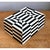 Mid 20th Century Vintage Black and White Bone Box For Sale - Image 5 of 14