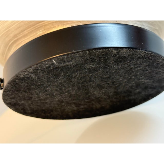 Modern Farmhouse Ceramic Table Lamps, Pair For Sale - Image 9 of 12