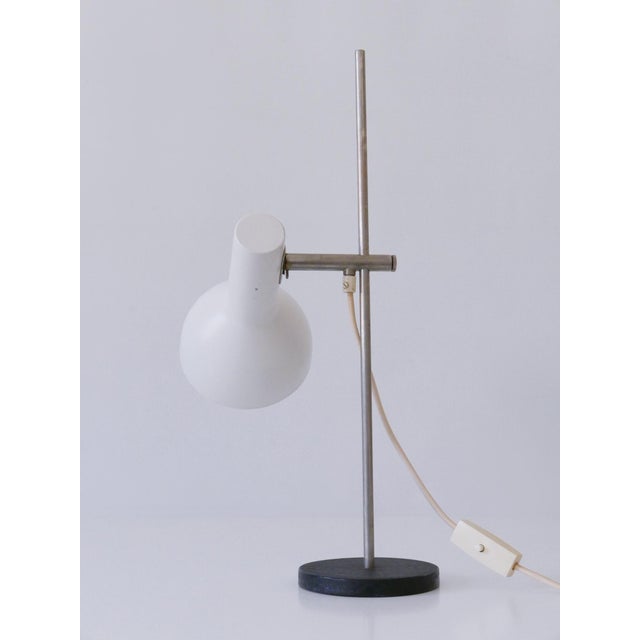 Mid-Century Modern Minimalistic Adjustable Desk Light attributed to Gebrüder Cosack, 1960s For Sale - Image 13 of 18