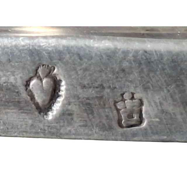 Louis XV Silver Candlesticks from Mons, Bergen, Austria, 1780, Set of 2 For Sale - Image 5 of 10