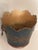 Metal Vintage French Tole Cache Pot For Sale - Image 7 of 10