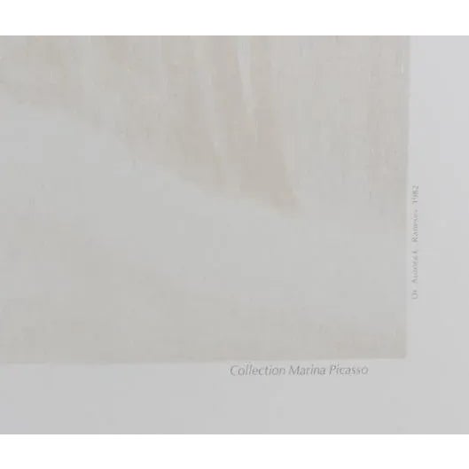 Impressionist 1980s "Arlequin en Pied" Lithograph After Pablo Picasso For Sale - Image 3 of 4