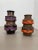 Article: Set of two fat lava art vases Producer: Scheurich, Germany Decade: 1970s These original WGP vintage vases were...