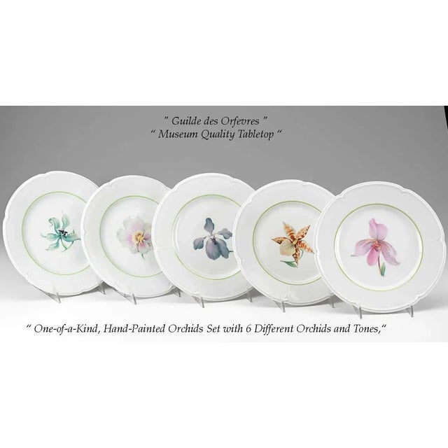 Ceramic New 1970’s Vintage/New Royal Limoges La Fayette White European Dinner Service- 44 Pieces For Sale - Image 7 of 16
