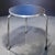 1950s Bauhaus 3-Legged Side Table in Tubular Steel with Black Linoleum Top from Mauser Werke Waldeck Table, 1950s For Sale - Image 5 of 13