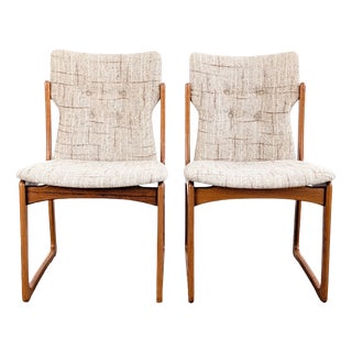 Vintage Danish Teak Chairs from Vamdrup Stolefabrik, Set of 2 For Sale