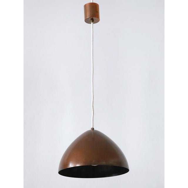 Mid-Century Modern Copper Pendant Lamp, Finland, 1950s For Sale - Image 14 of 18