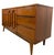 Mid-Century Modern Vintage Mid Century Modern Long Low Dresser With 12 Drawers, Tapered Legs and Brass-Toned Hardware For Sale - Image 3 of 10