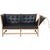 Børge Mogensen 2-seater Spoke Back sofa, model 1789, with a solid wood frame of untreated beech and cushions upholstered...