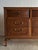 Mid-Century Modern Vintage Ward Walnut Nine-Drawer Triple Dresser With Fluted Details For Sale - Image 3 of 16