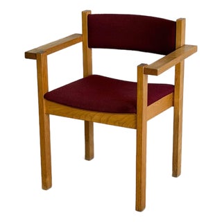 Vintage Danish Modern Oak Armchair by Nørgaard, Denmark For Sale