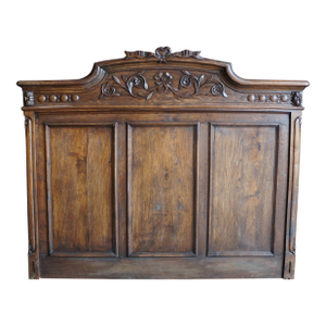 Antique French Oak Headboard ~ Wall Decor