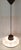 Vintage Ceiling Lamp with Brown and White Plastic Shade, 1970s For Sale - Image 3 of 7