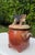 Ceramic Vintage Mark Heimann Studio Pottery Covered Jar With Sculptural Handles For Sale - Image 7 of 9