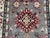 Charcoal Gray, Cream and Red Kazak Wool Runner Rug, 2'8" X 9'6" For Sale - Image 9 of 17