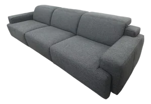 Pristine Contemporary Grey Natuzzi Sofa