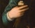 Francesco Traballesi, Portrait of a Young Man with a Glove, 1800s, Oil on Board For Sale - Image 5 of 9