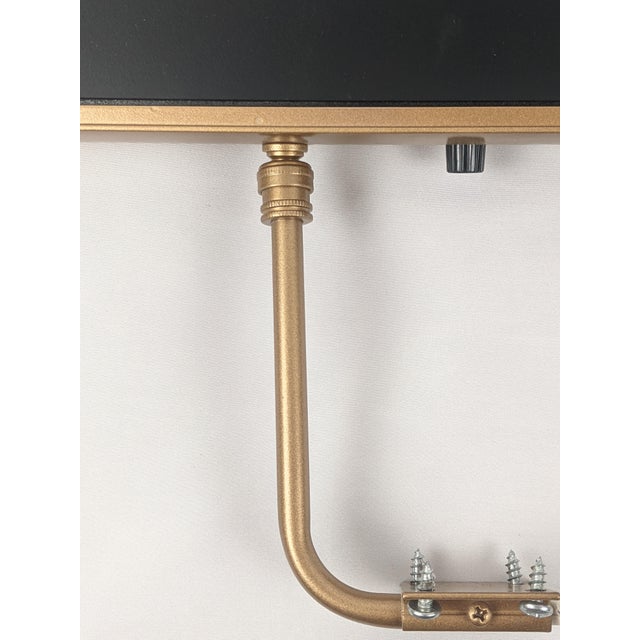 Metal Late 20th Century FineArtLight Masterpiece Gallery Series 12.5" Dimmable Picture Light, Adjustable Arm For Sale - Image 7 of 12
