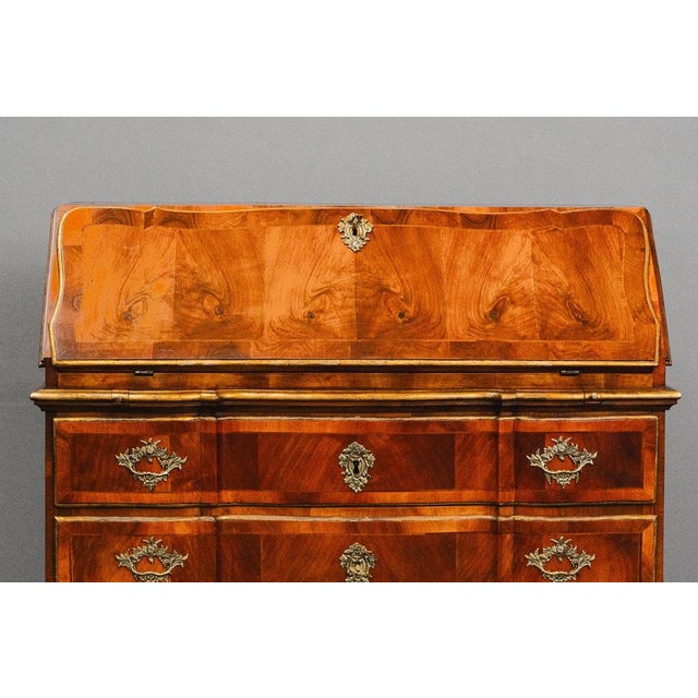 Baroque Style Slant-Folding Secretary For Sale - Image 16 of 18