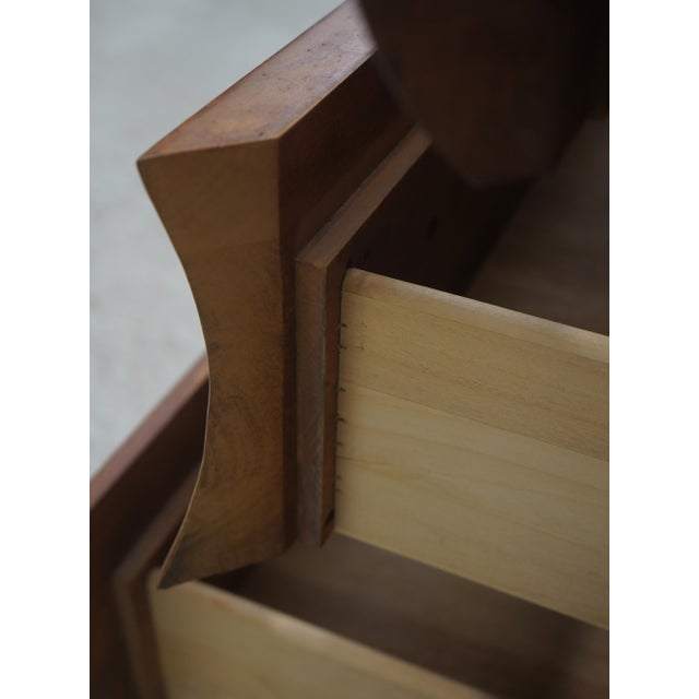 1990s Continental Style Baroque Three Drawer Dresser Chest For Sale - Image 5 of 17