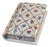 Vintage Heirloom Hand Painted Floral Porcelain Book Shaped Trinket Box For Sale