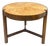 Mid-Century Modern Round Walnut Drum Table in the style of Dunbar, 1950 For Sale