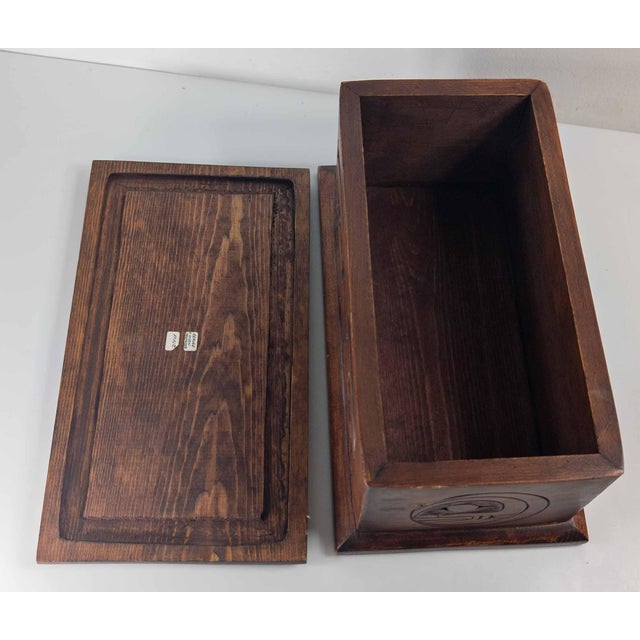 20th Century Northwest Coast Native American Indian Bentwood Box by Alfred Robertson For Sale - Image 9 of 15