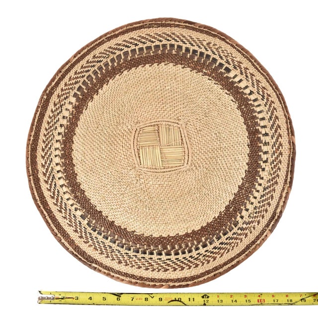 Early 20th Century Tonga Binga Basket 19.5 Inch For Sale - Image 4 of 7