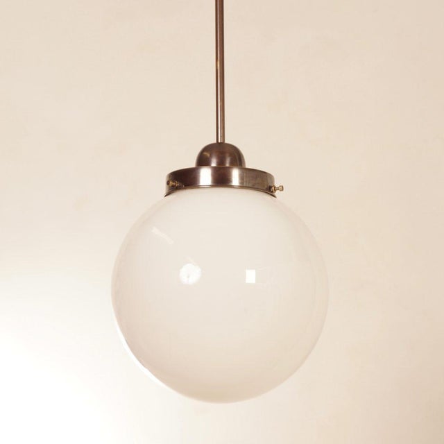 Metal Giso Pendant by W.H. Gispen for Gispen, 1930s For Sale - Image 7 of 14