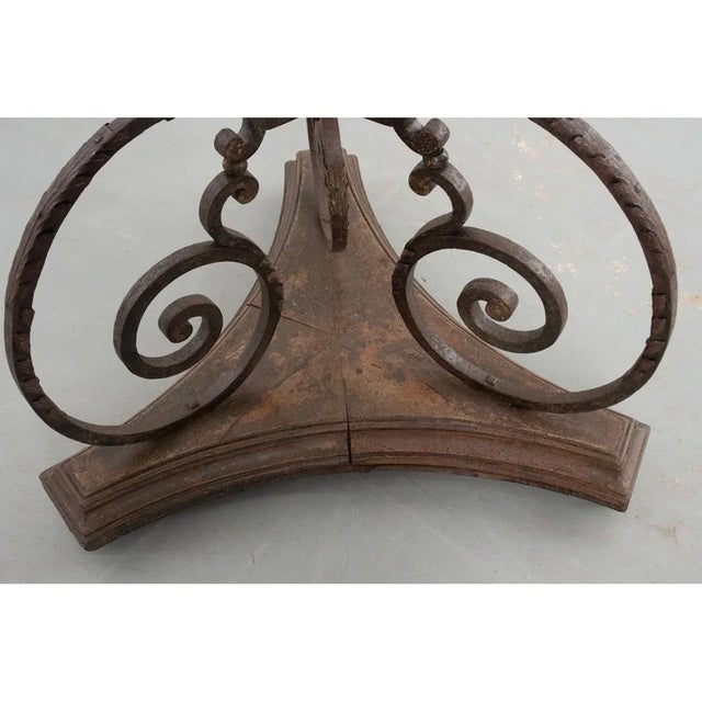 18th Century French 18th Century Double-Sided Wrought Iron Lectern For Sale - Image 5 of 12