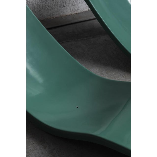 Green Set of Fiberglass Sunbeds by Charles Zublena For Sale - Image 8 of 12