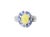 Discover the perfect blend of color, elegance, and intricate craftsmanship with this stunning 14K White Gold Opal,...