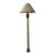 1970s Stiffel Cream Faux Embossed Snakeskin Brass Floor Lamp For Sale