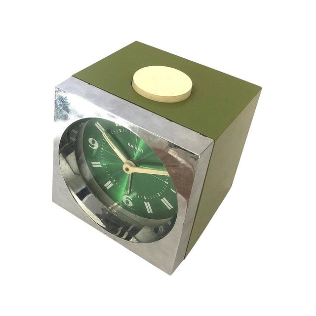 Vintage Alarm Clock from Kaiser, 1970s, in Flawless conditions. Designed 1960 to 1969 This piece has an attribution mark,...